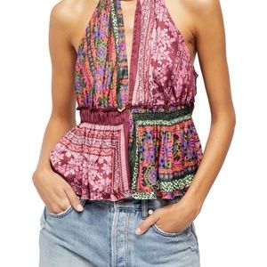 Free People Bellini Patchwork Tank Top